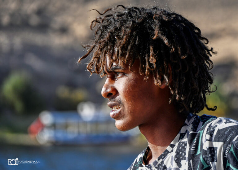 Fotoiskierka, Egipt Fotografia przedstawiająca człowieka