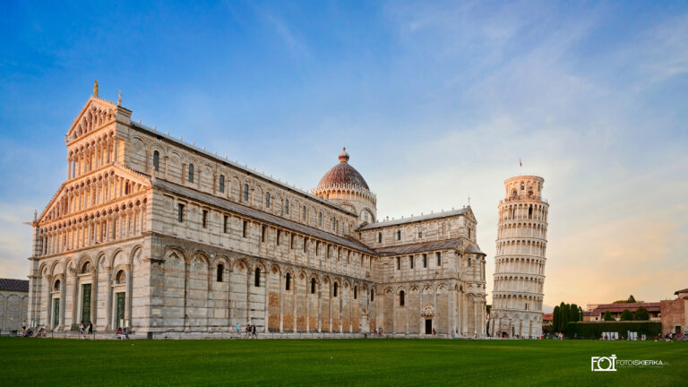 Fotoiskierka, Włochy, Italia, Toskania, Toscana, Piza, Krzywa Wieża, Torre pendente di Pisa