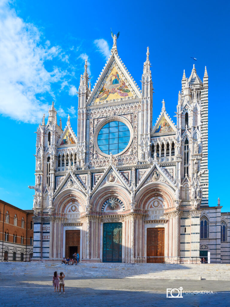 Fotoiskierka, Włochy, Italia, Toskania, Toscana, Katedra w Sienie w Toskanii (Siena Cathedral in Tuscany)