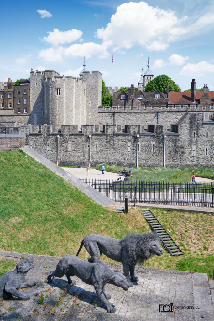 Fotoiskierka jest przy Tower of London