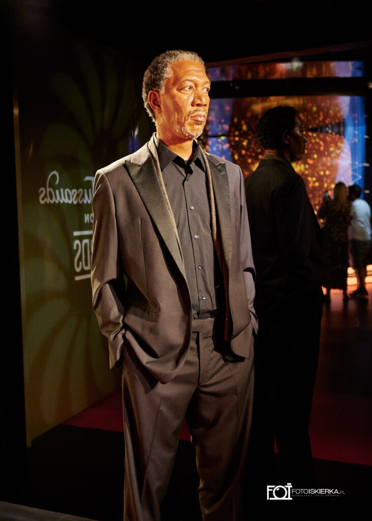 Fotoiskierka, Anglia Londyn, Muzeum Madame Tussauds, Morgan Freeman