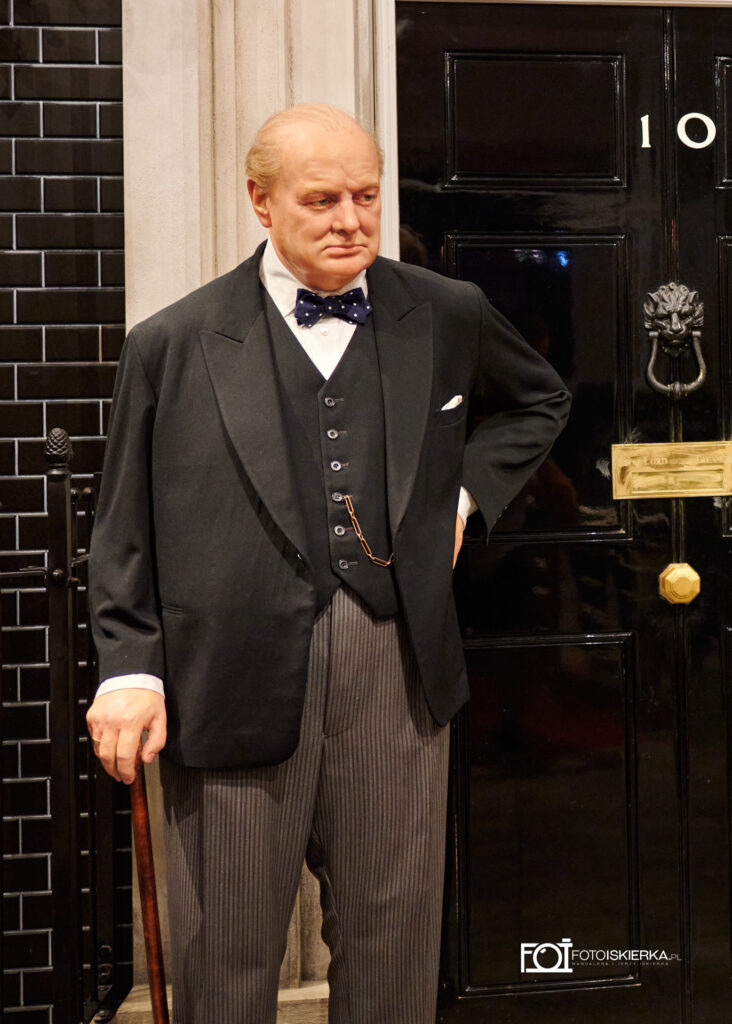  Anglia Londyn Muzeum Madame Tussauds, Winston Churchill