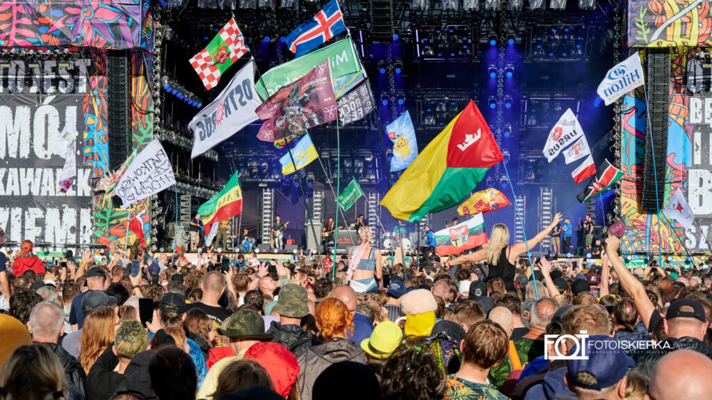 Scena głowna Poland Rock Festiwal