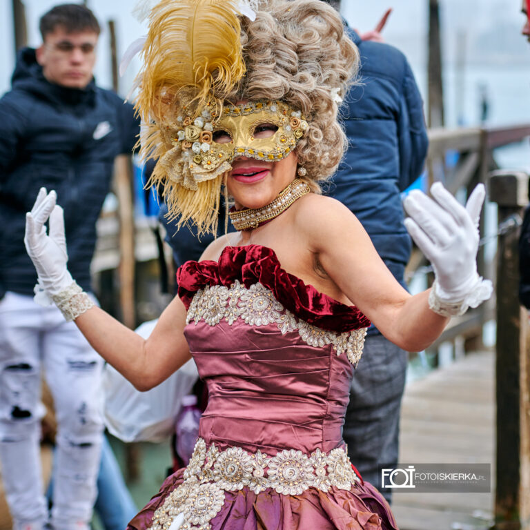 Fotoiskierka Italia Wenecja Karnawał