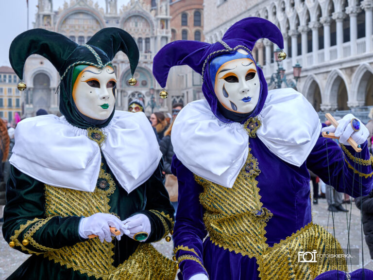 Fotoiskierka Italia Wenecja Karnawał