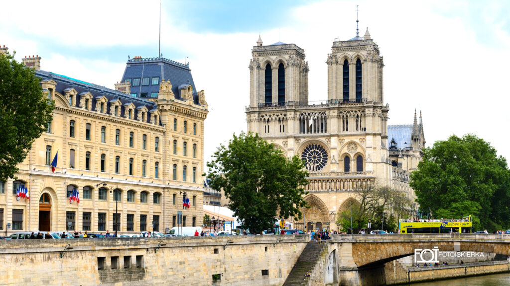Notre Dame Cathedral in France.