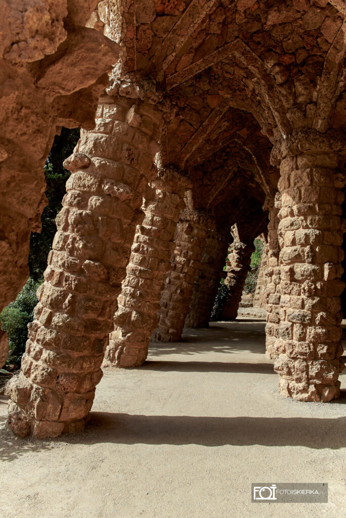 Barcelona Hiszpania Park Guell