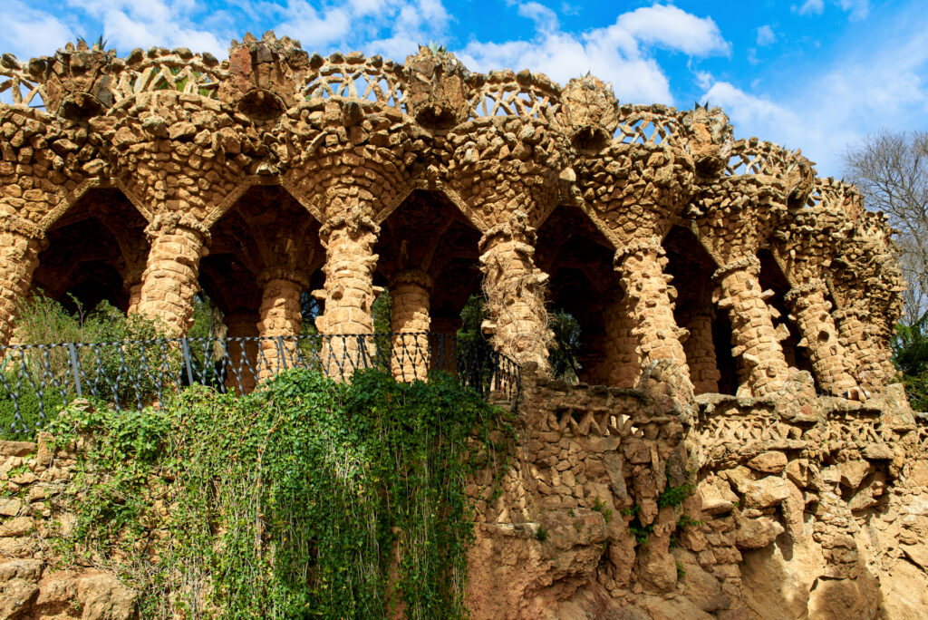 Barcelona Hiszpania Park Guell