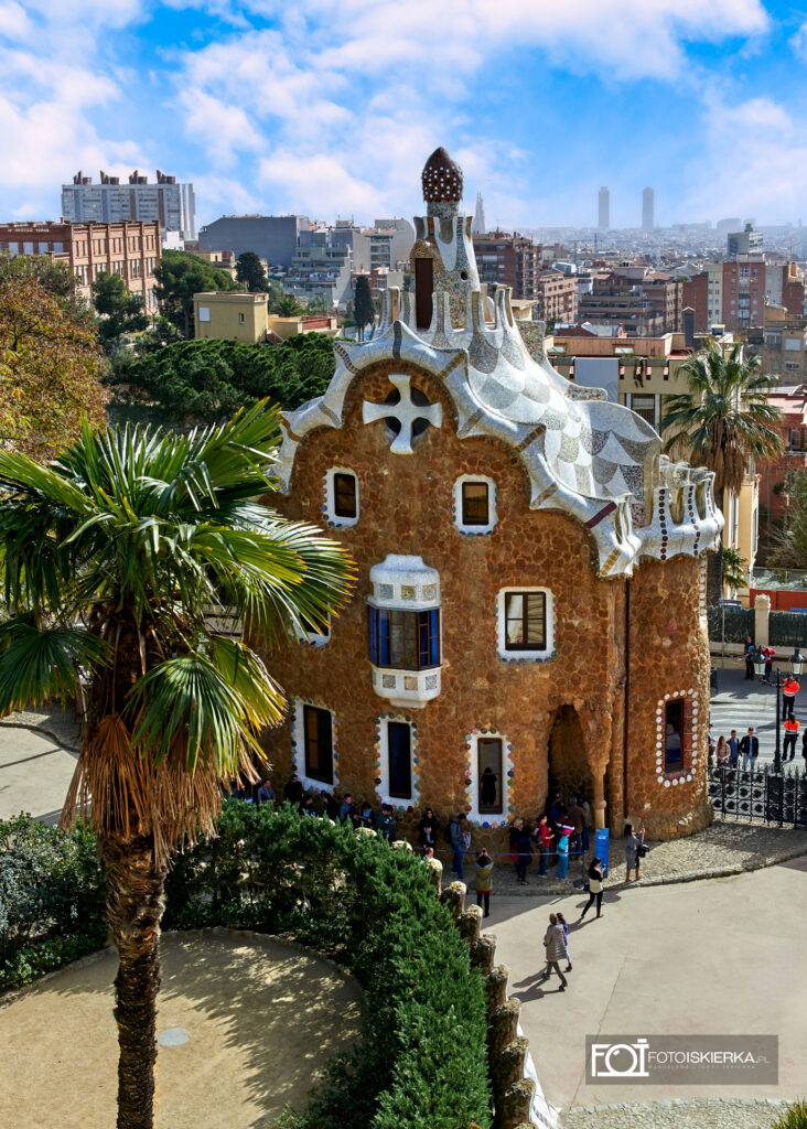Barcelona Hiszpania Park Guell