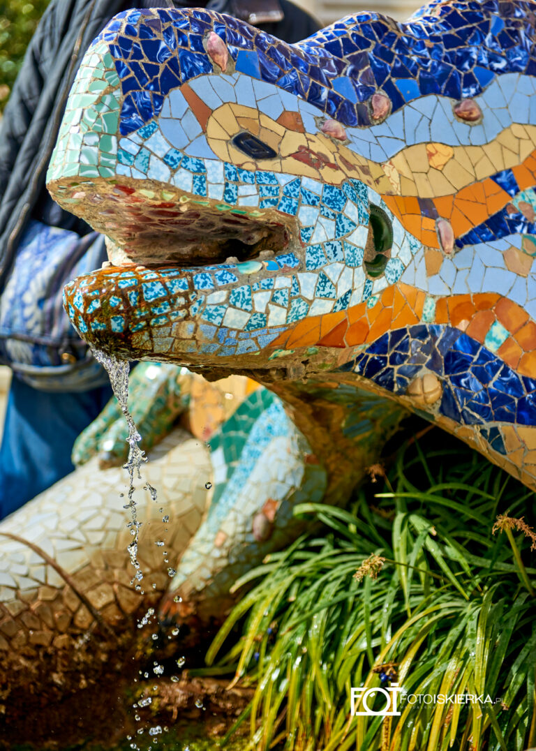 Barcelona Hiszpania Park Guell