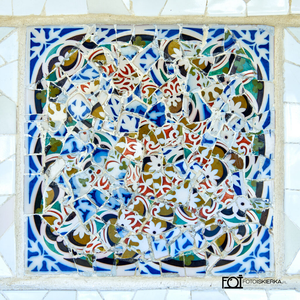 Barcelona Hiszpania Park Guell