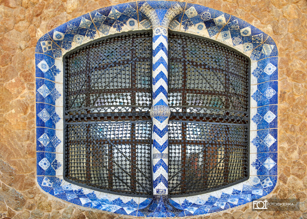Barcelona Hiszpania Park Guell