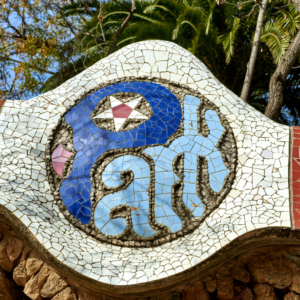 Barcelona Hiszpania Park Guell