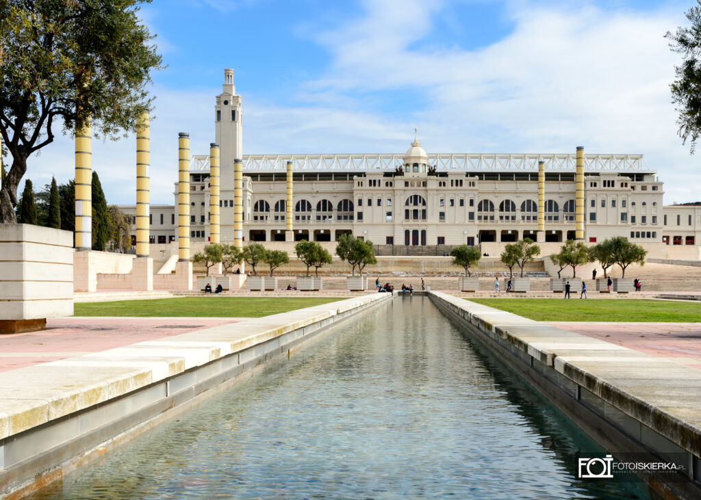 Hiszpania Barcelona Montjuic Centrum Olimpijskie