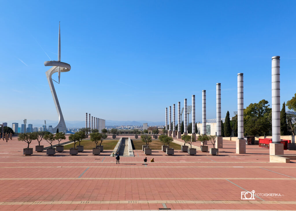 Hiszpania Barcelona Montjuic Centrum Olimpijskie