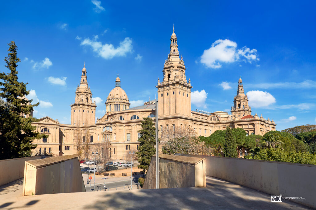 Hiszpania Barcelona Montjuic Palau Nacional