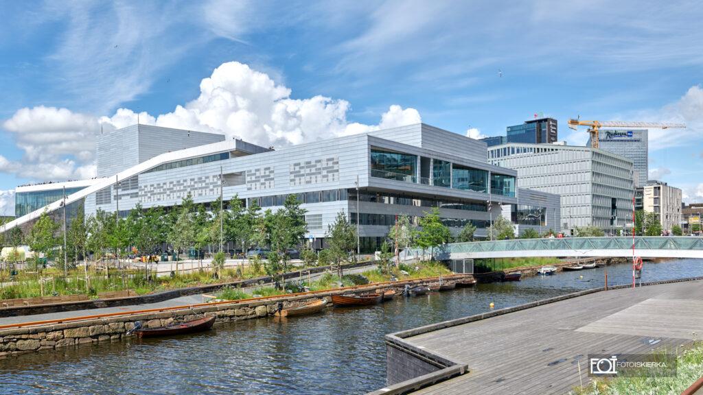 Oslo Norwegia Opera Oslofjorden