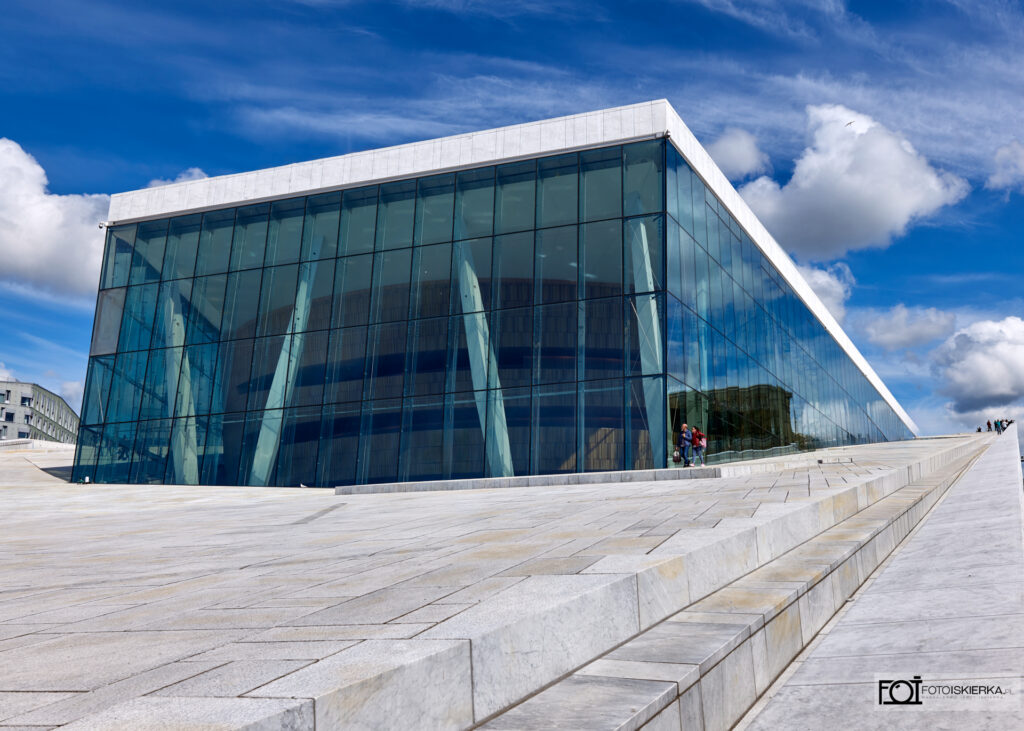 Oslo Norwegia Opera Oslofjorden
